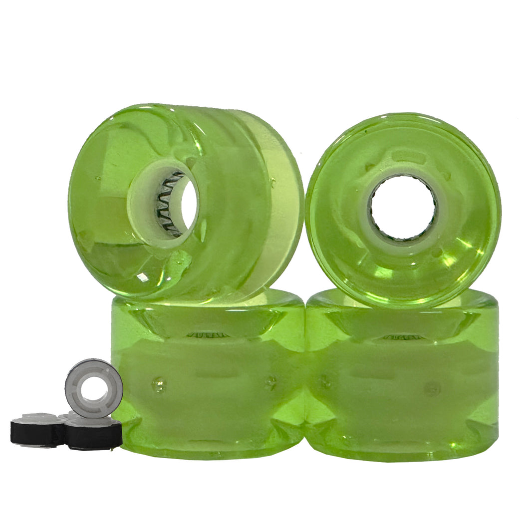 60mm 78A LED Light-Up Cruiser Wheels