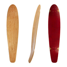 Load image into Gallery viewer, TURBO 44 Inch Kicktail Longboard Deck

