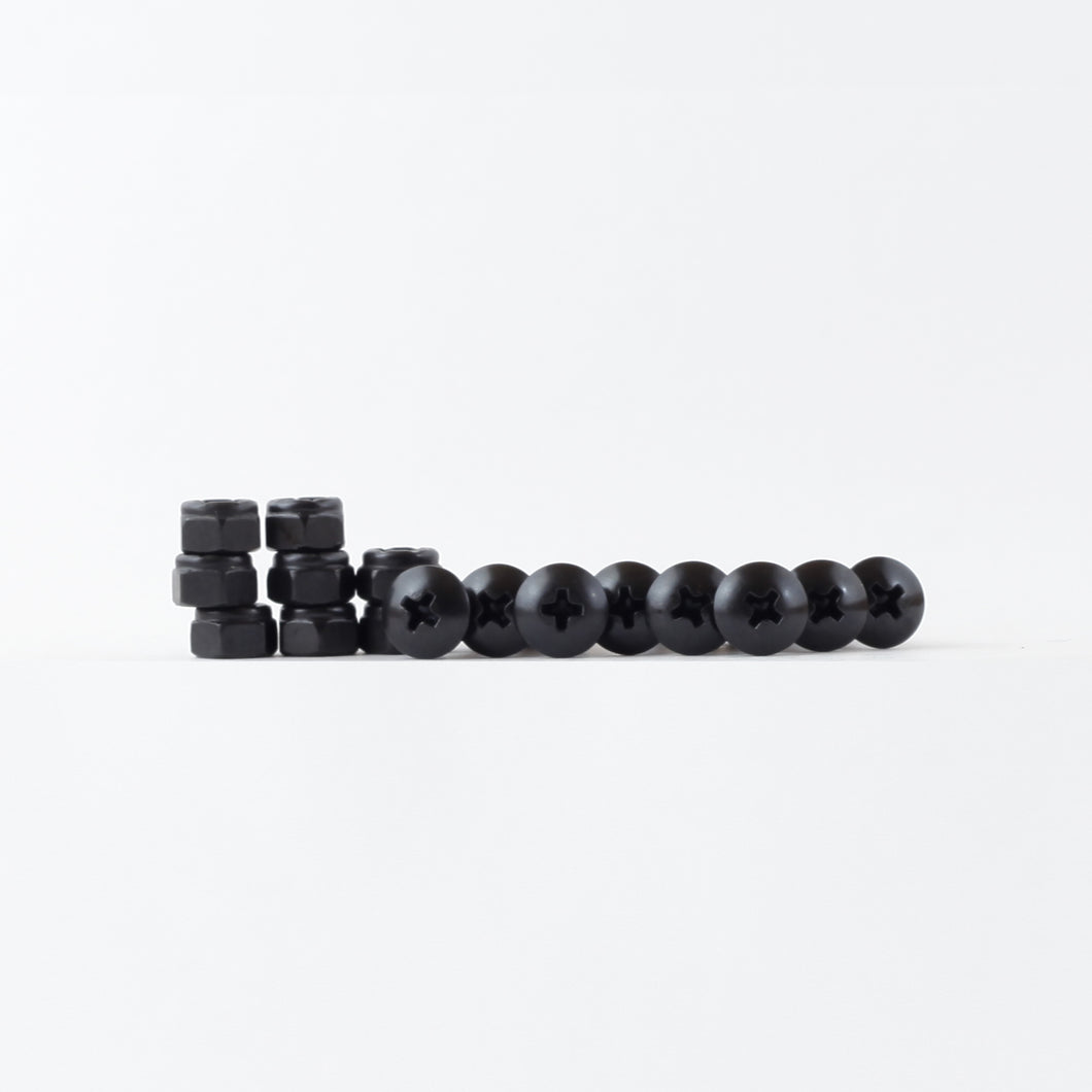 1 Inch | 1.5 Inch Round Head Drop Through Longboard Hardware Set