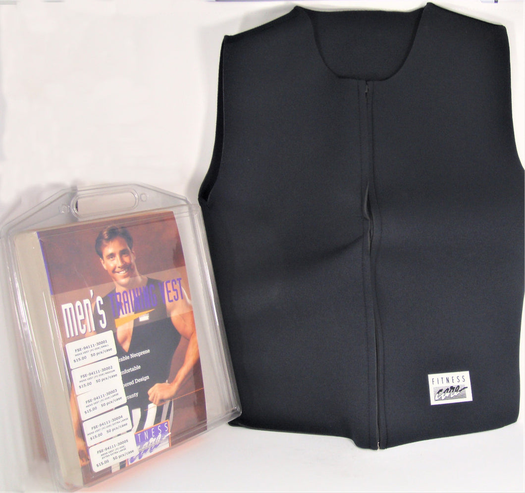BLANK Neoprene Men Workout Vest (Small)